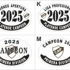 Modelos de placa enlozada de Platense
