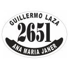 Placa enlozada de Deportivo Riestra, diseño G
