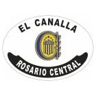 Placa enlozada de Rosario Central, diseño K