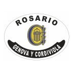 Placa enlozada de Rosario Central, diseño O