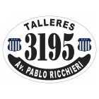 Placa enlozada de Talleres, diseño E