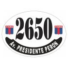 Placa enlozada de Tigre, diseño C