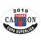 Placa enlozada de Tigre, diseño J