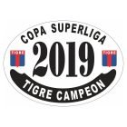 Placa enlozada de Tigre, diseño K