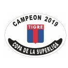 Placa enlozada de Tigre, diseño L