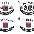Modelos de placa enlozada de Tigre