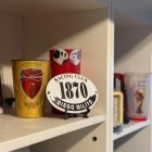 Placa Racing Club colocada