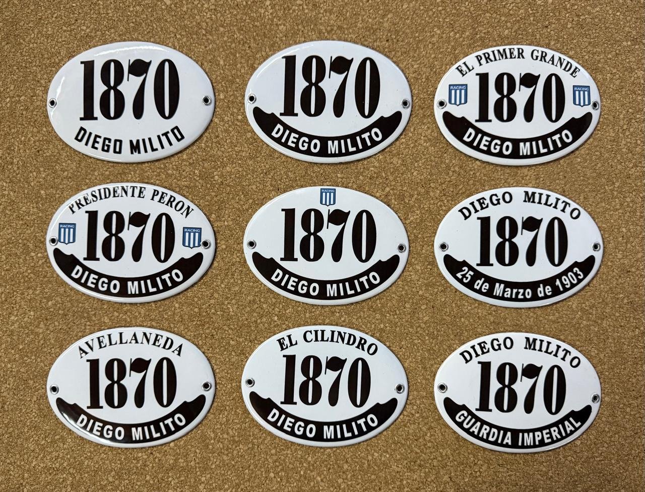 Placas Racing Club Placas Racing Club