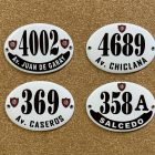 Placas San Lorenzo personalizadas con otras direcciones
